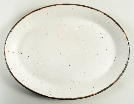 Desert Sand 12" Oval Serving Platter