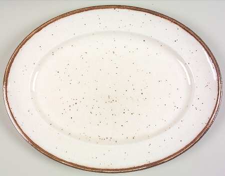 Desert Sand 14" Oval Serving Platter