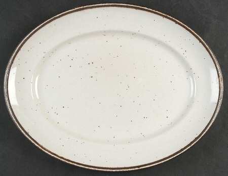 Desert Sand 12" Oval Serving Platter