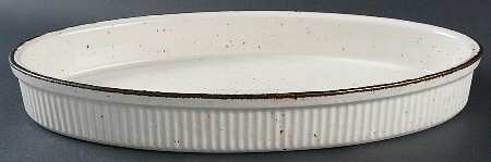 Desert Sand 15" Oval Baker