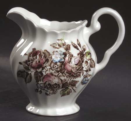 Devon Sprays Brown Multicolor Creamer