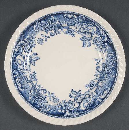 Devonshire Blue Bread & Butter Plate