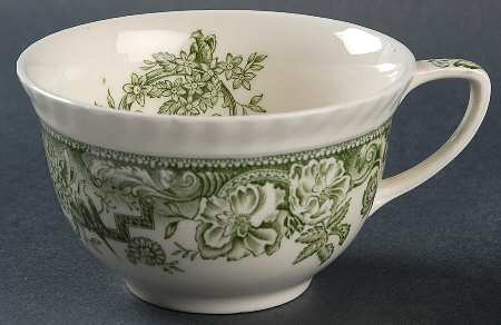 Devonshire Green Flat Cup
