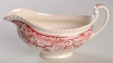 Devonshire Red Gravy Boat