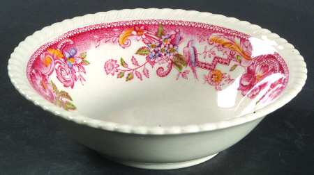 Devonshire Red Multicolor Coupe Cereal Bowl