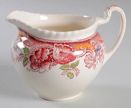 Devonshire Red Multicolor Creamer