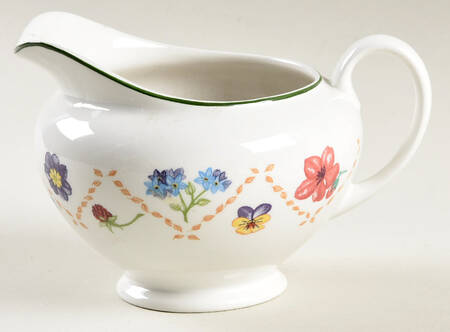 Diamond Flowers Creamer