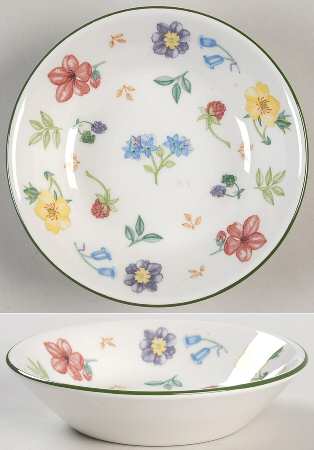 Diamond Flowers Fruit/Dessert (Sauce) Bowl