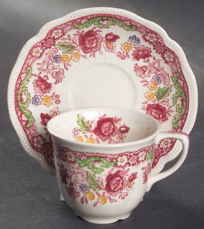 Dorchester Flat Demitasse Cup & Saucer Set