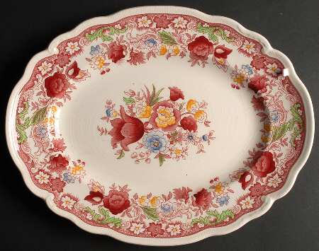 Dorchester 16" Oval Serving Platter