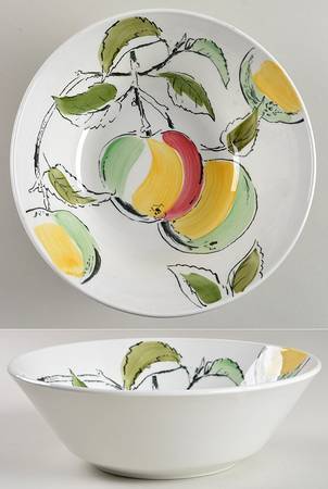 Dorado (White) 8" Round Vegetable Bowl