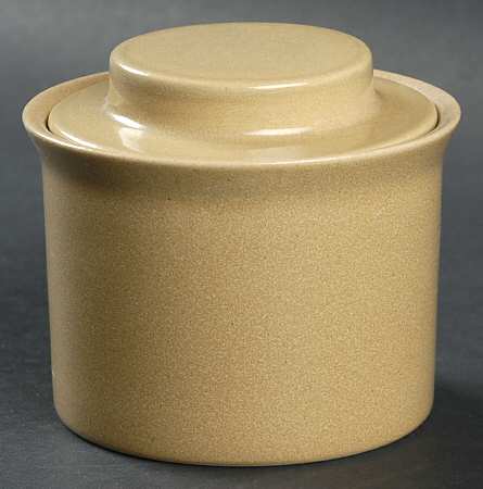 Dorado (Beige Orange) Sugar Bowl & Lid