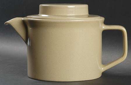 Dorado (Beige Orange) Teapot & Lid