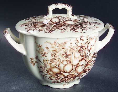Dover Brown Sugar Bowl & Lid