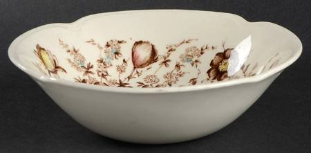 Dover Brown Multicolor Coupe Cereal Bowl