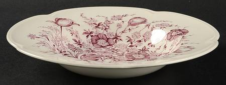 Dover Mulberry Rim Soup Bowl