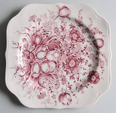 Dover Mulberry Square Salad Plate
