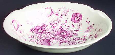 Dover Red 9" Oval Vegetable Bowl