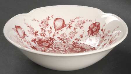 Dover Red Coupe Cereal Bowl