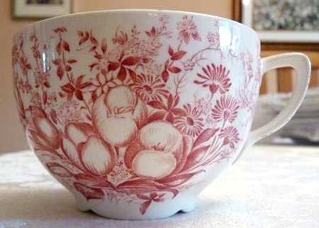 Dover Red Flat Cup