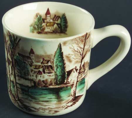 Dream Town Brown Multicolor Mug