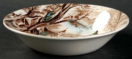 Dream Town Brown Multicolor Fruit/Dessert (Sauce) Bowl