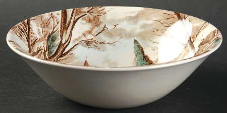 Dream Town Brown Multicolor Coupe Cereal Bowl