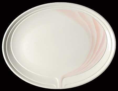 Early Dawn 14" Oval Serving Platter