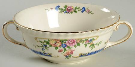 Eastbourne (Old English) Flat Cream Soup Bowl