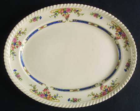 Eastbourne (Old English) 12" Oval Serving Platter