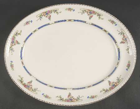 Eastbourne (Old English) 16" Oval Serving Platter