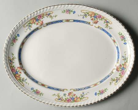 Eastbourne (Old English) 11" Oval Serving Platter