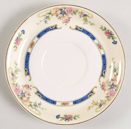 Eastbourne (Pareek) Saucer for Cream Soup Bowl by Johnson Brothers