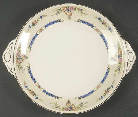 Eastbourne (Pareek) Handled Cake Plate