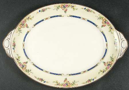 Eastbourne (Pareek) 16" Oval Serving Platter
