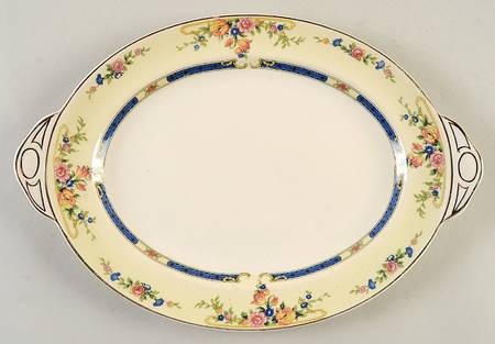 Eastbourne (Pareek) 11" Oval Serving Platter