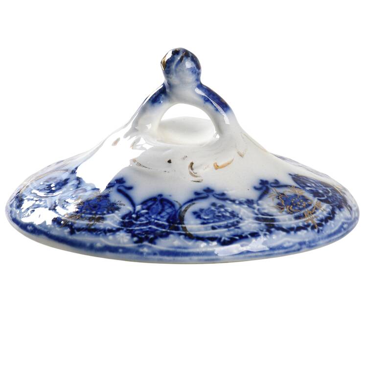 Eclipse (Flow Blue) Lid for Sugar Bowl