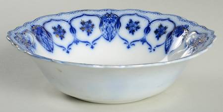 Eclipse (Flow Blue) 8" Round Vegetable Bowl