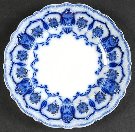 Eclipse (Flow Blue) Bread & Butter Plate