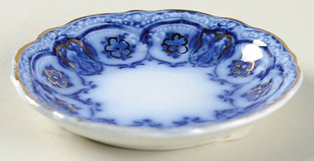 Eclipse (Flow Blue) Butter Pat