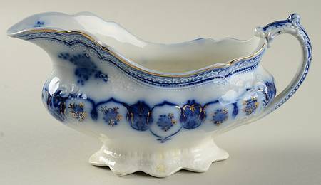 Eclipse (Flow Blue) Gravy Boat