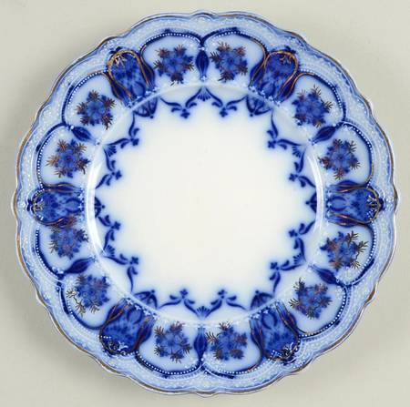 Eclipse (Flow Blue) Dessert/Pie Plate