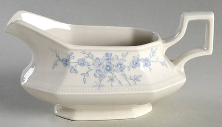 Elegance Blue Gravy Boat