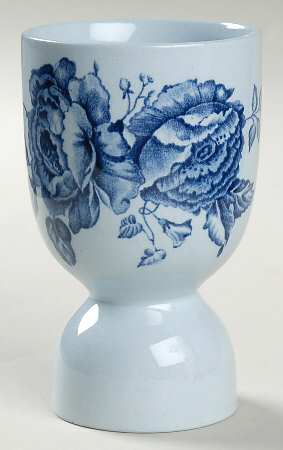 Elizabeth Blue (Blue Background) Double Egg Cup