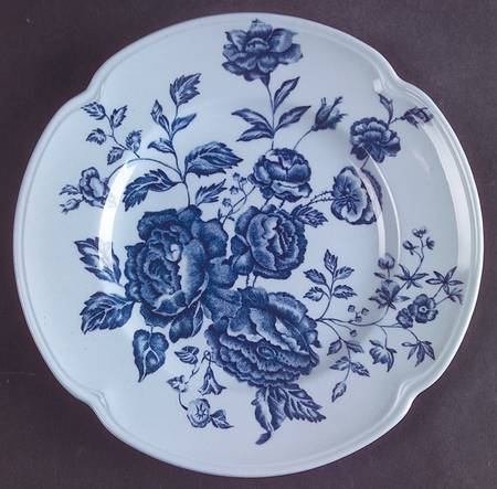 Elizabeth Blue (Blue Background) Bread & Butter Plate