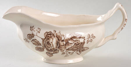 Elizabeth Brown Gravy Boat