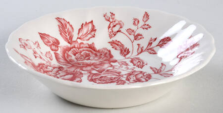 Elizabeth Pink Fruit/Dessert (Sauce) Bowl