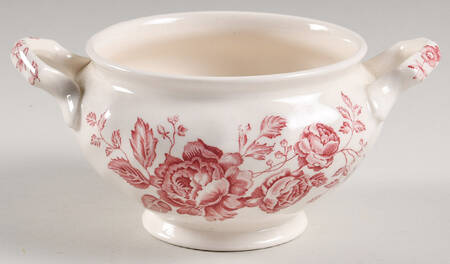 Elizabeth Pink Sugar Bowl No Lid