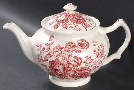 Elizabeth Pink Teapot & Lid