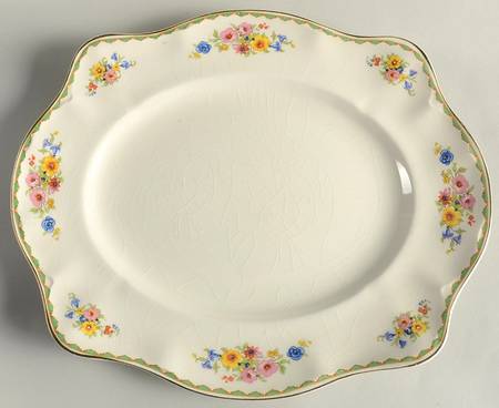 Ellastone 13" Oval Serving Platter